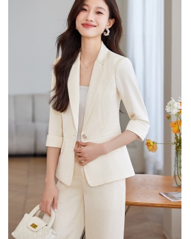 Temperament fashion business suit short coat a set