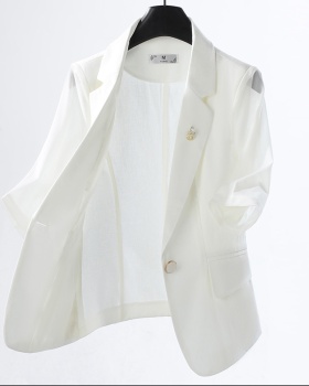Profession business suit no collar coat for women