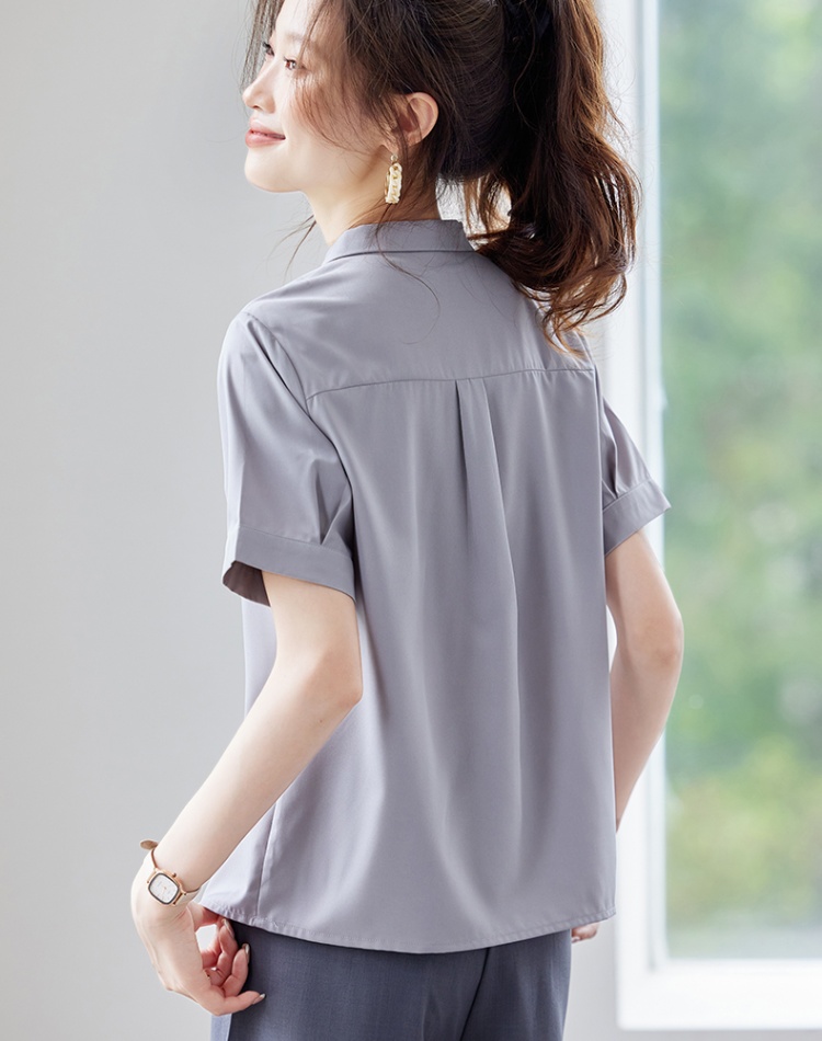 Fashion commuting shirt temperament summer tops for women