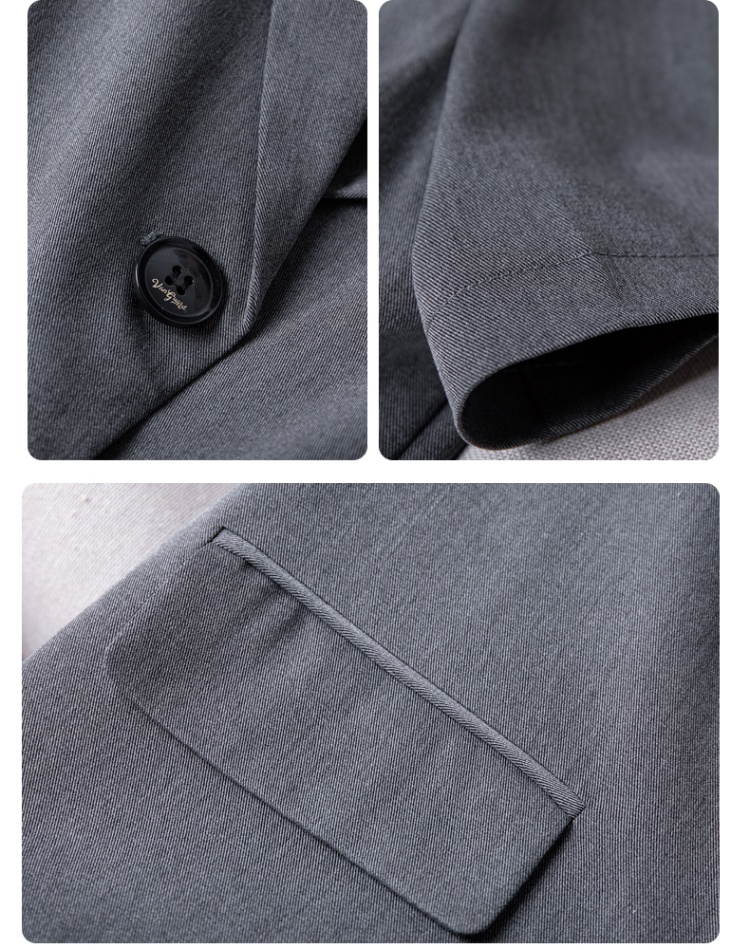 Short sleeve business suit simple skirt 2pcs set