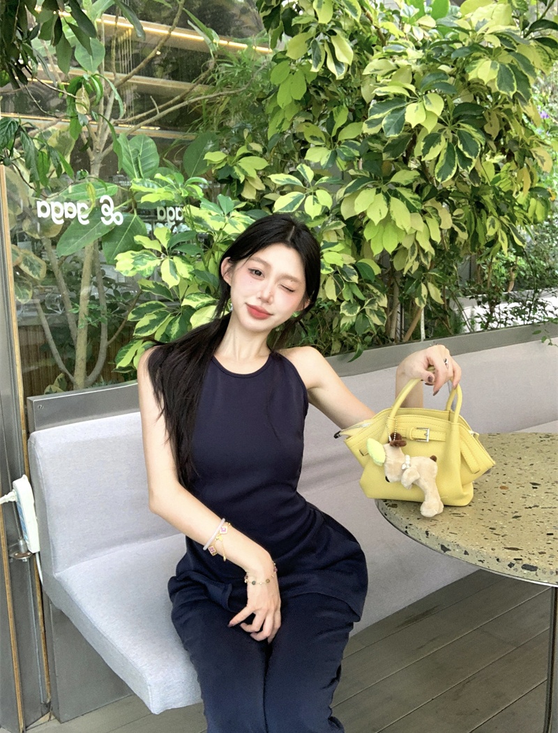 Western style tops enticement casual pants a set for women