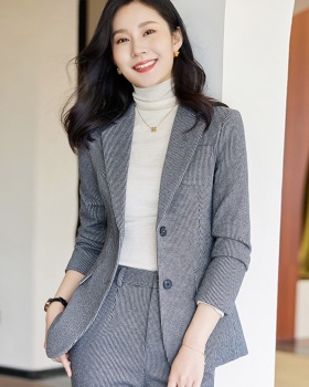 Long sleeve Casual business suit autumn and winter profession coat