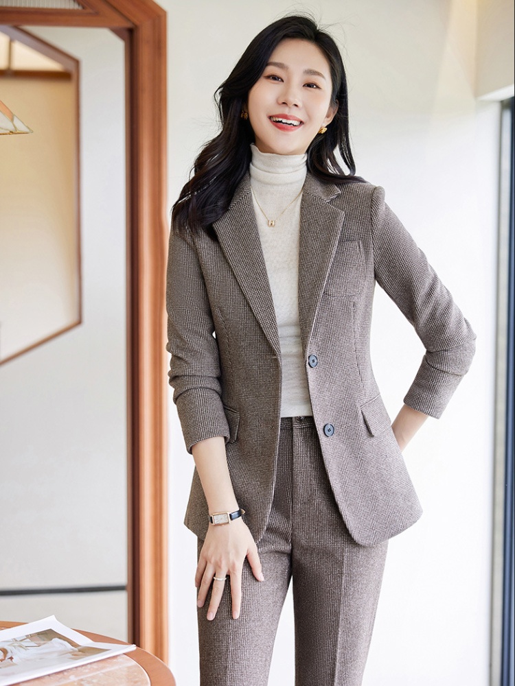 Profession business suit coat 2pcs set