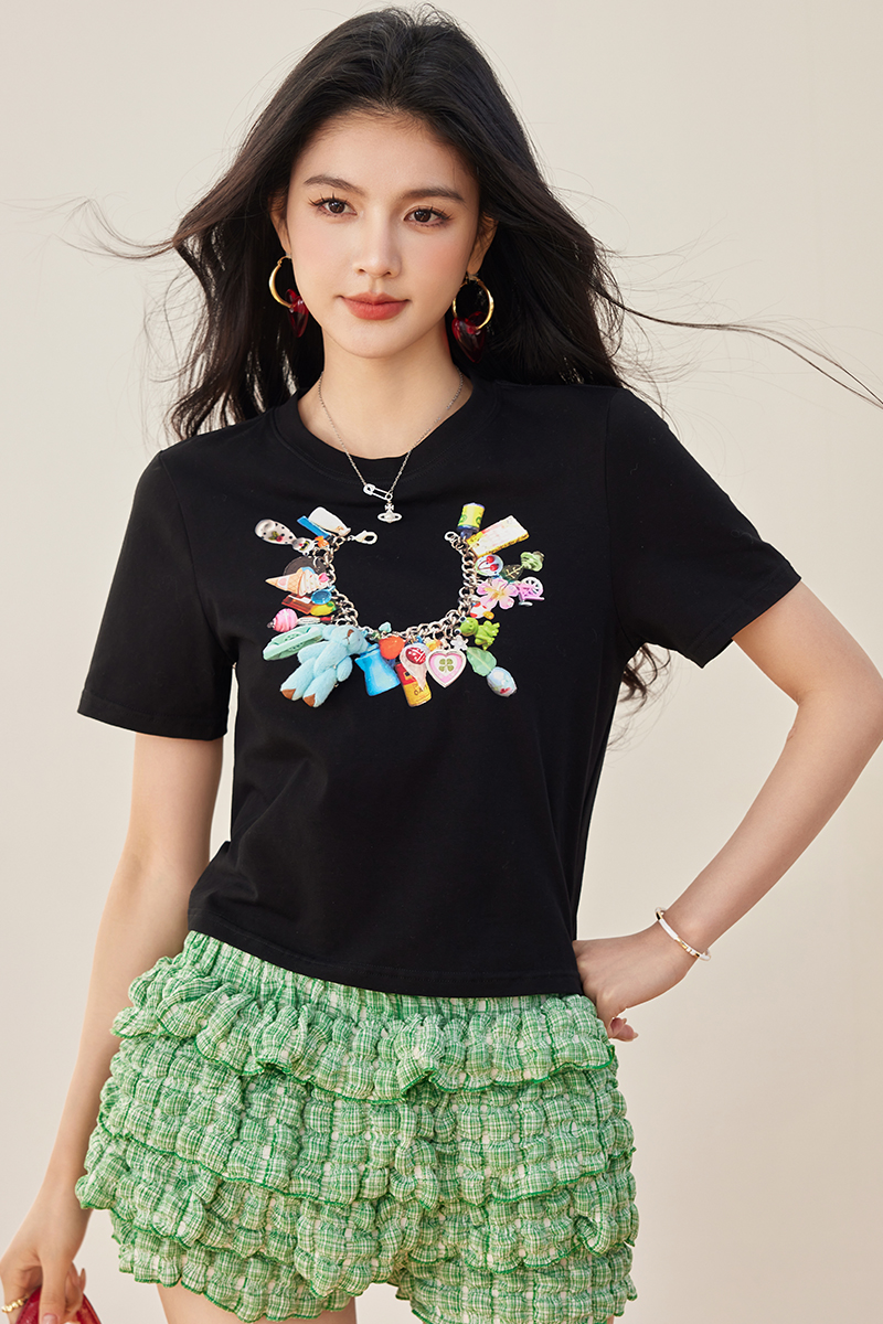Colors stereoscopic summer short sleeve cubs basis bracelets