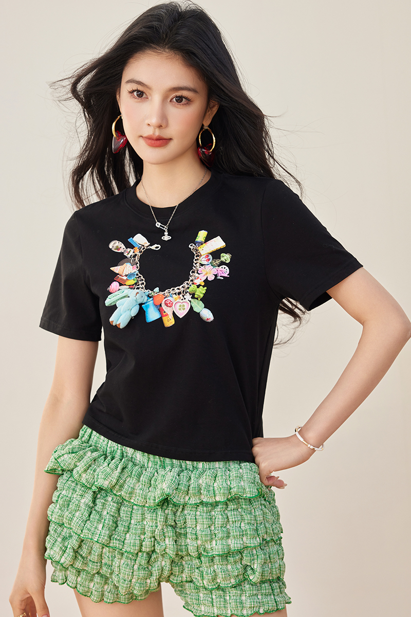 Colors stereoscopic summer short sleeve cubs basis bracelets