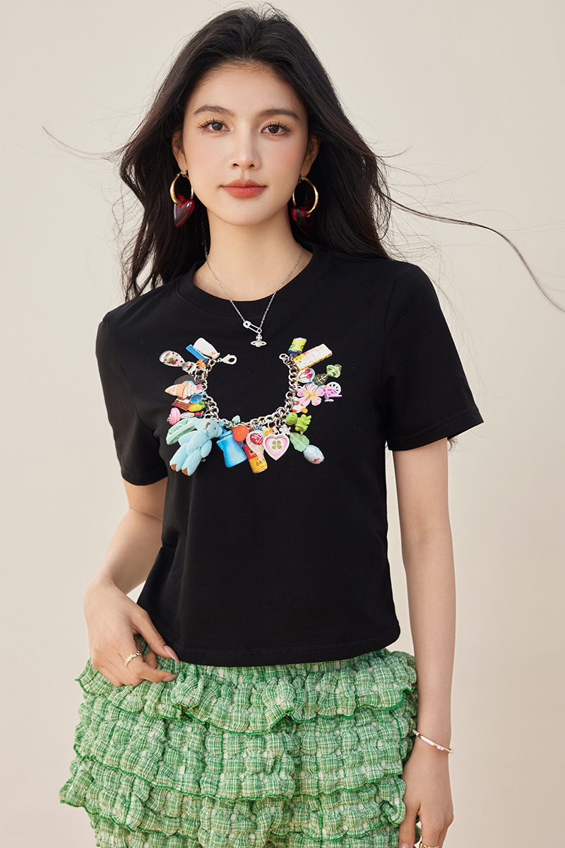 Colors stereoscopic summer short sleeve cubs basis bracelets