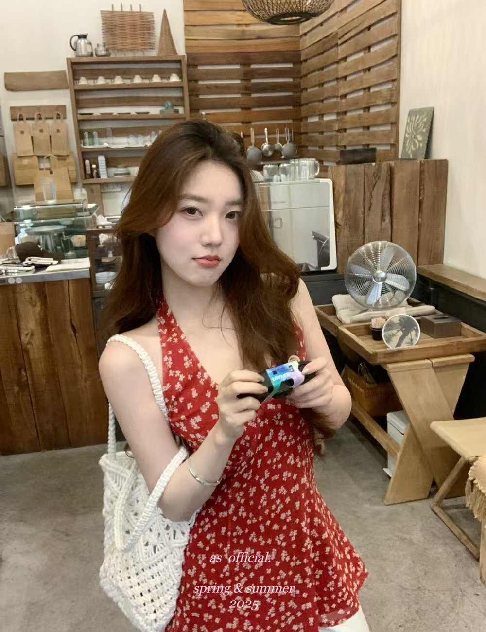 Halter sling tops summer show young vest for women