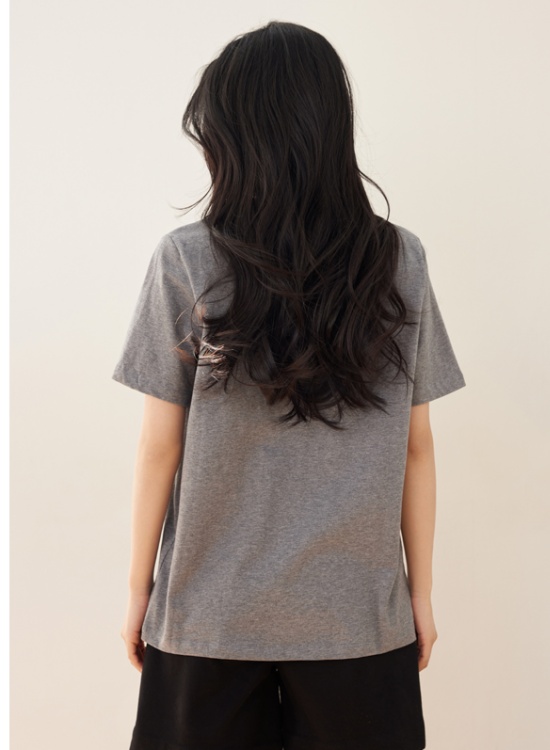 Printing summer T-shirt pure cotton short sleeve tops