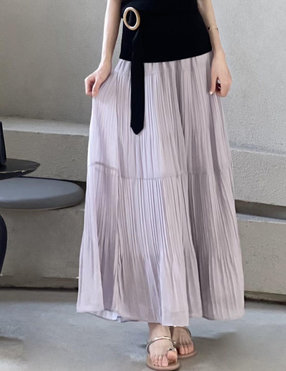France style romantic tops lithe tender skirt a set