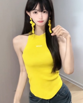 Summer spicegirl vest slim halter T-shirt for women