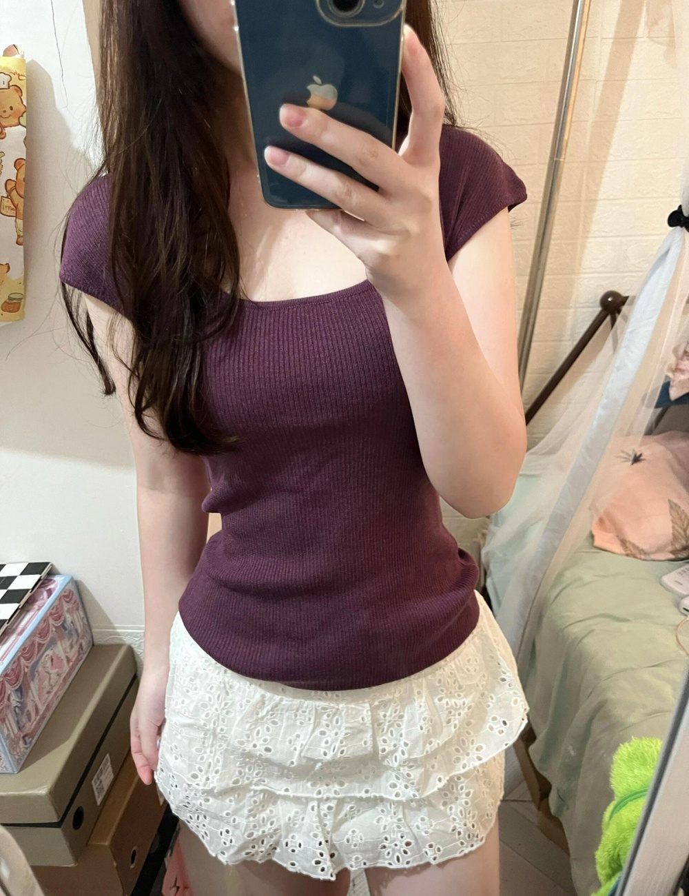 Slim niche summer tops short spicegirl sweater for women