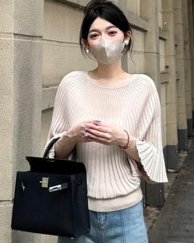 Temperament sweater slim tops for women