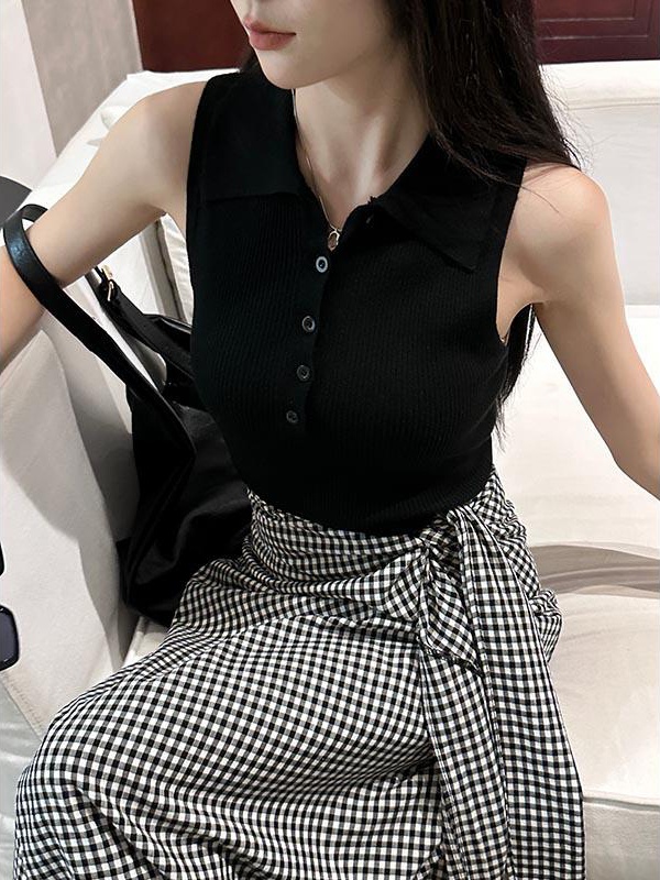 France style fashion skirt bandage tops a set