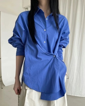Slim loose all-match temperament shirt for women