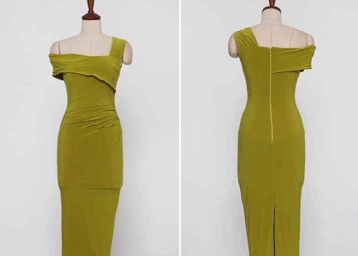 Sexy summer dress light luxury formal dress for women