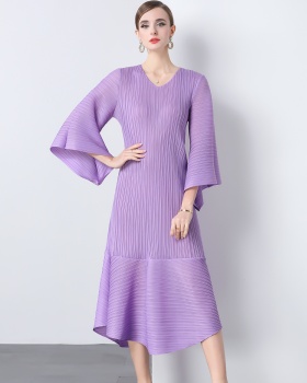 Pleats Please fashion summer loose dress