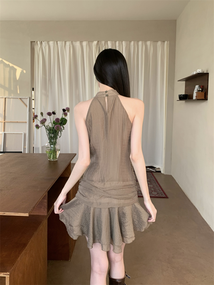 Retro summer American style dress for women