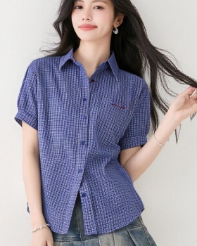 All-match mixed colors commuting Casual shirt