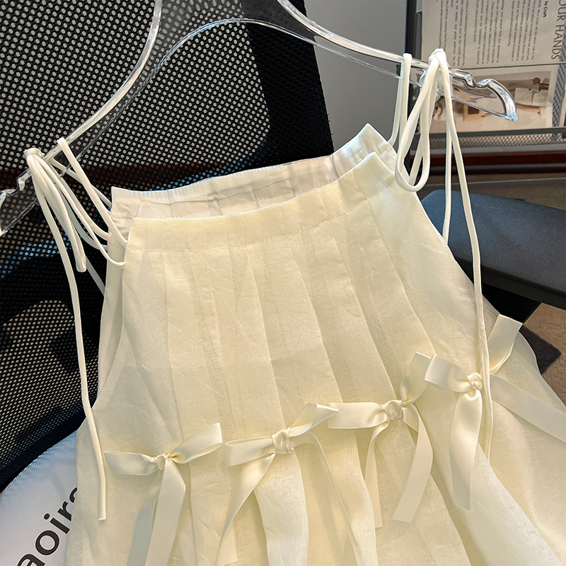 Vacation seaside unique tops wears outside apricot vest