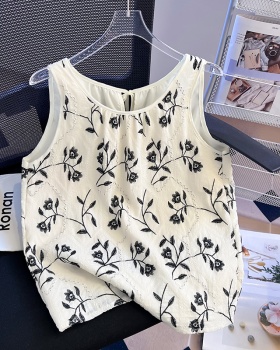 Western style summer small shirt show young tops