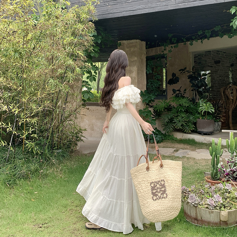 France style tender vacation national style dress
