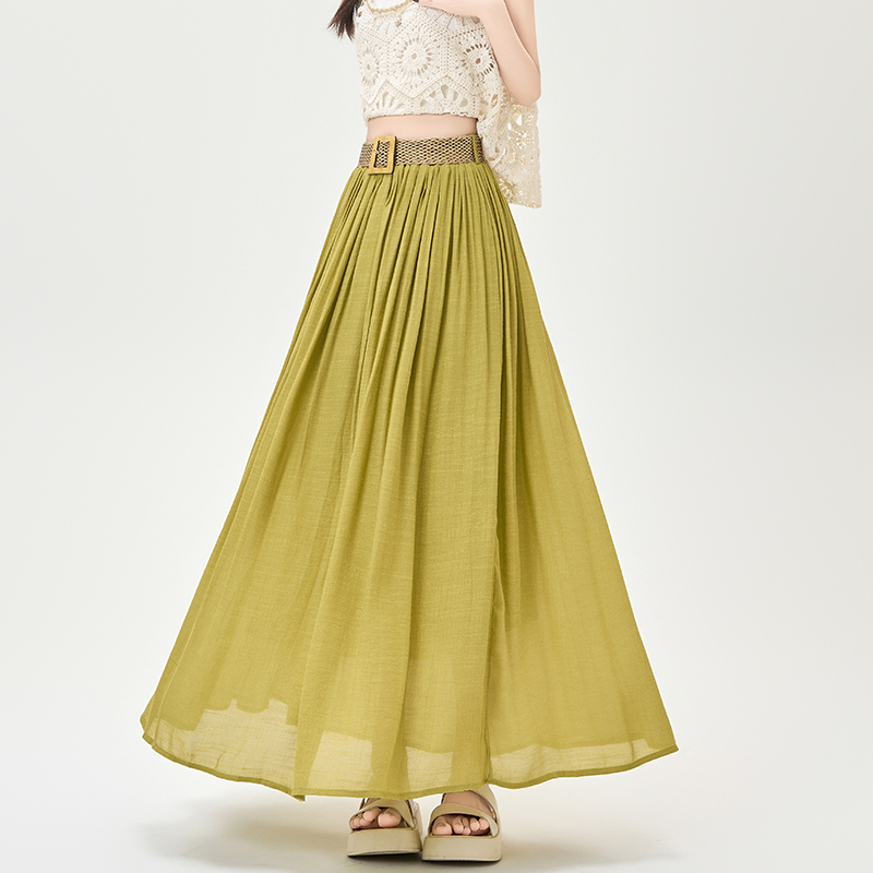 Slim long skirt summer skirt for women