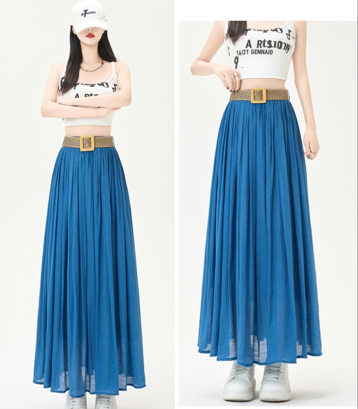 Slim long skirt summer skirt for women