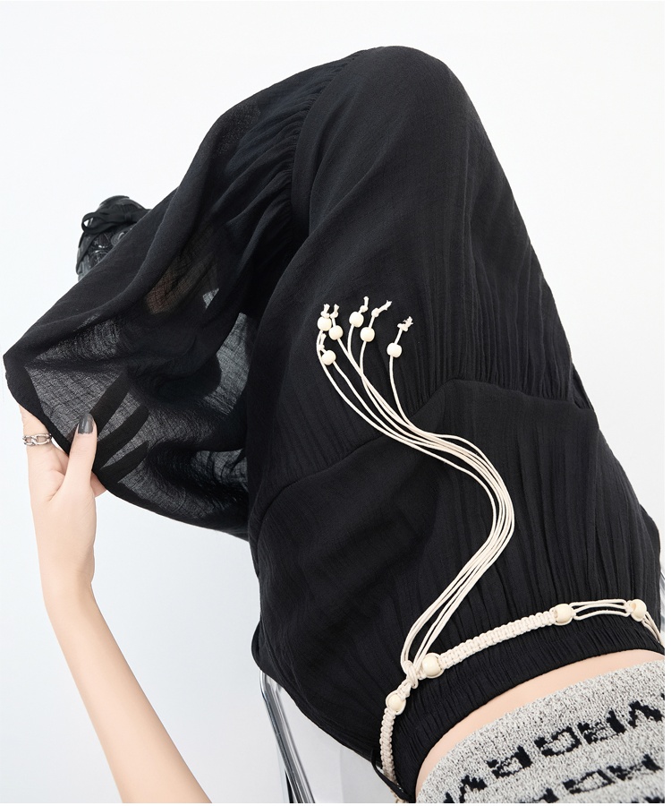 Summer high waist skirt slim ice silk puff skirt for women
