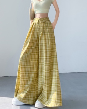 Casual wide leg pants loose suit pants for women
