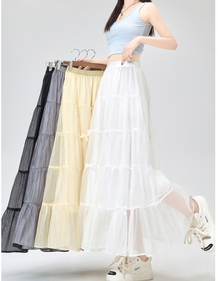 Thick and disorderly summer big skirt skirt for women