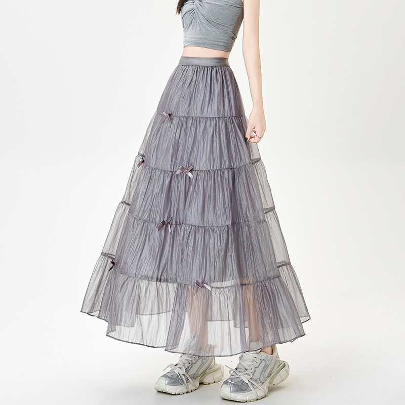Thick and disorderly summer big skirt skirt for women