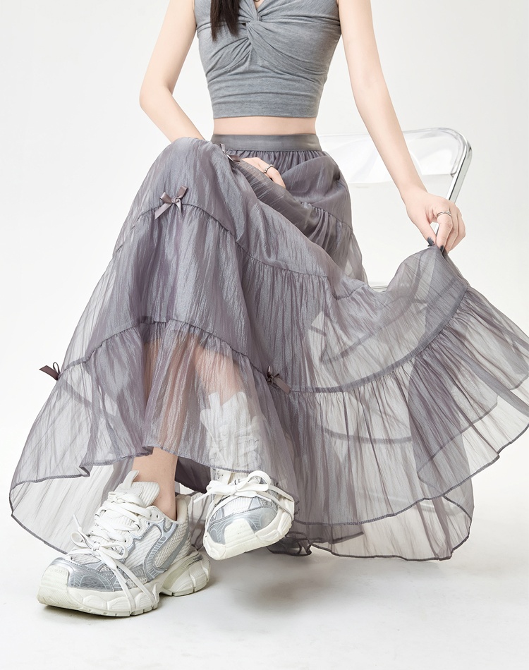 Thick and disorderly summer big skirt skirt for women
