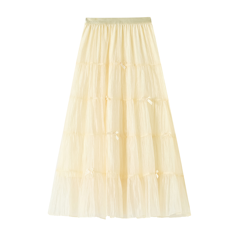 Thick and disorderly summer big skirt skirt for women