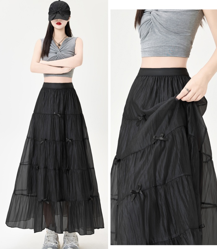 Thick and disorderly summer big skirt skirt for women