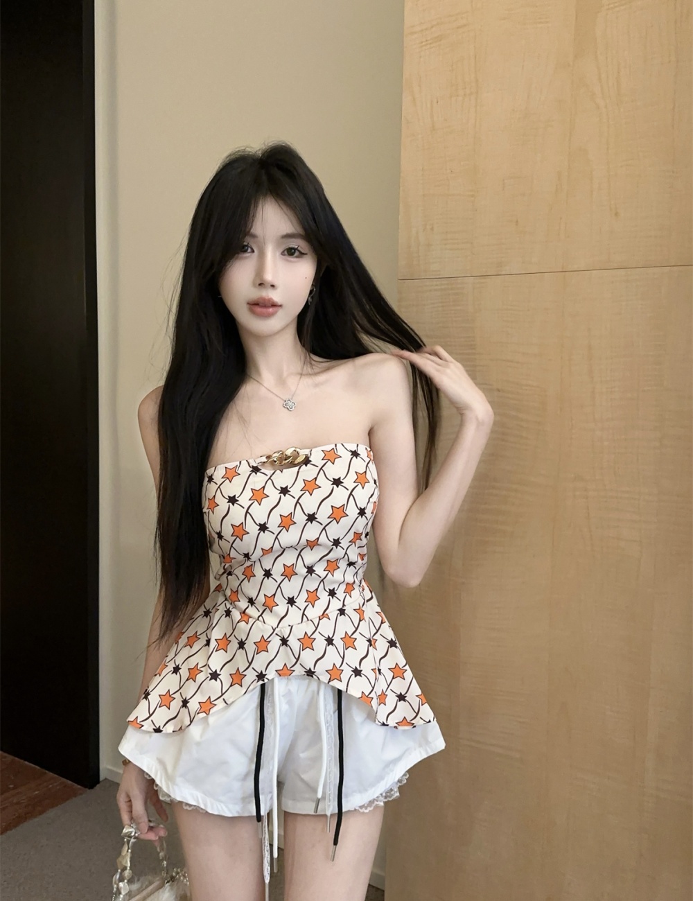 Printing metal tops irregular patterns small shirt