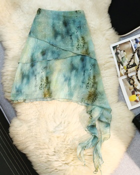 Summer irregular blooming short skirt for women