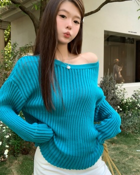 Spring smock Korean style T-shirt for women