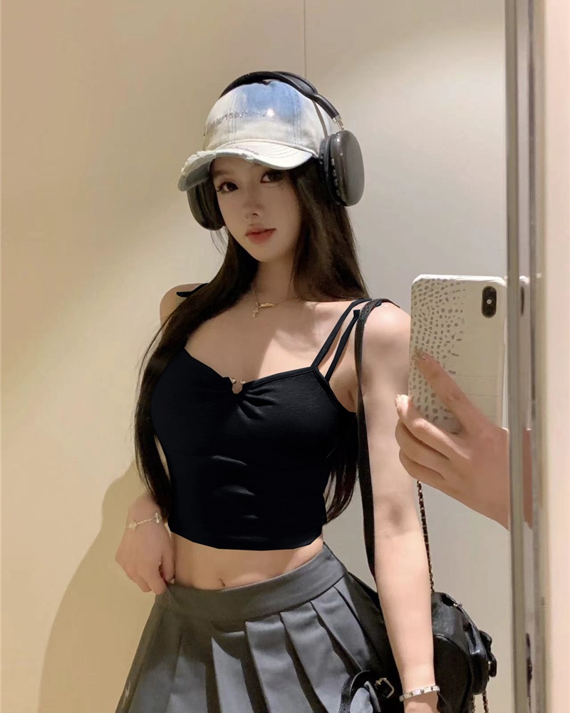 Slim summer halter tops