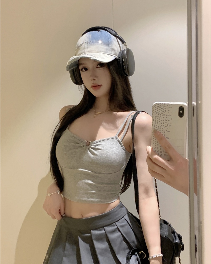 Slim summer halter tops