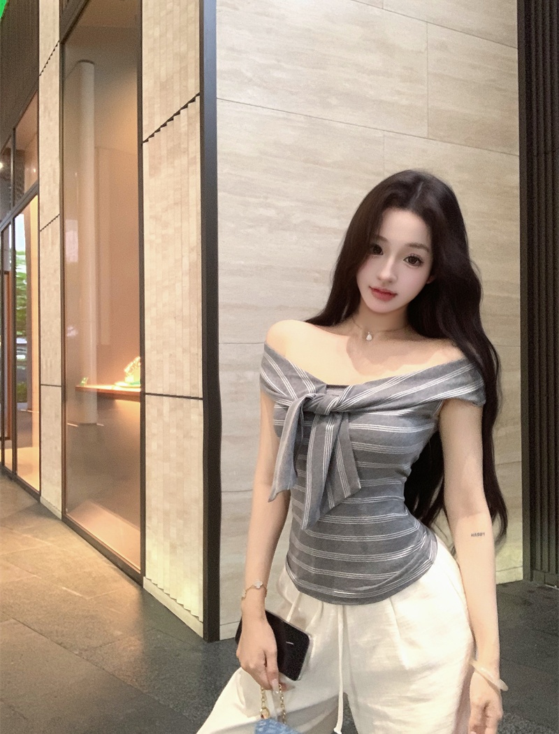 Sleeveless T-shirt short sleeve vest for women