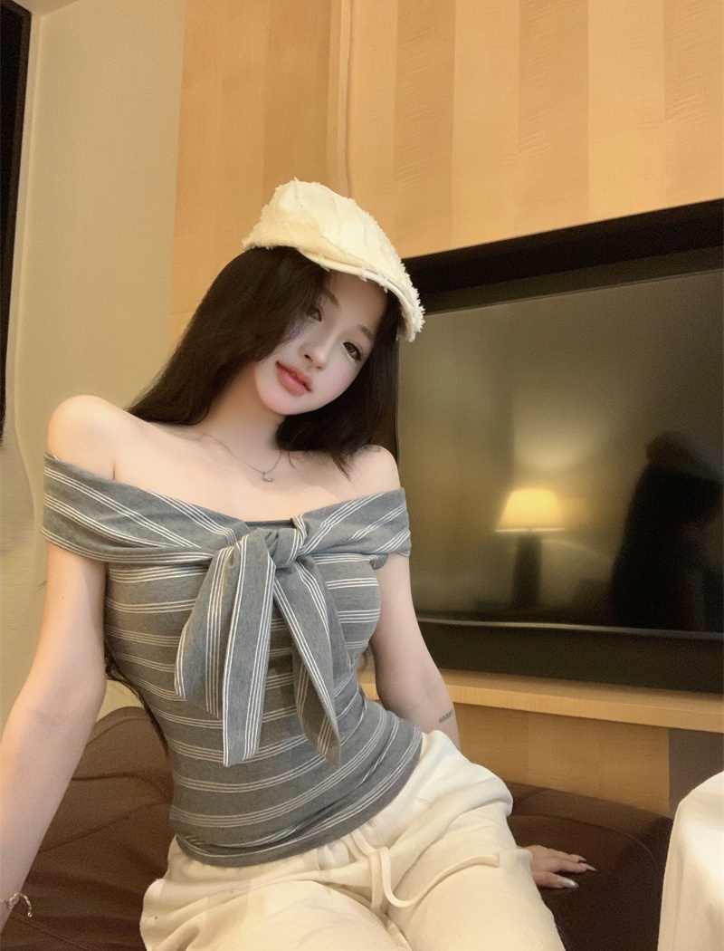 Sleeveless T-shirt short sleeve vest for women