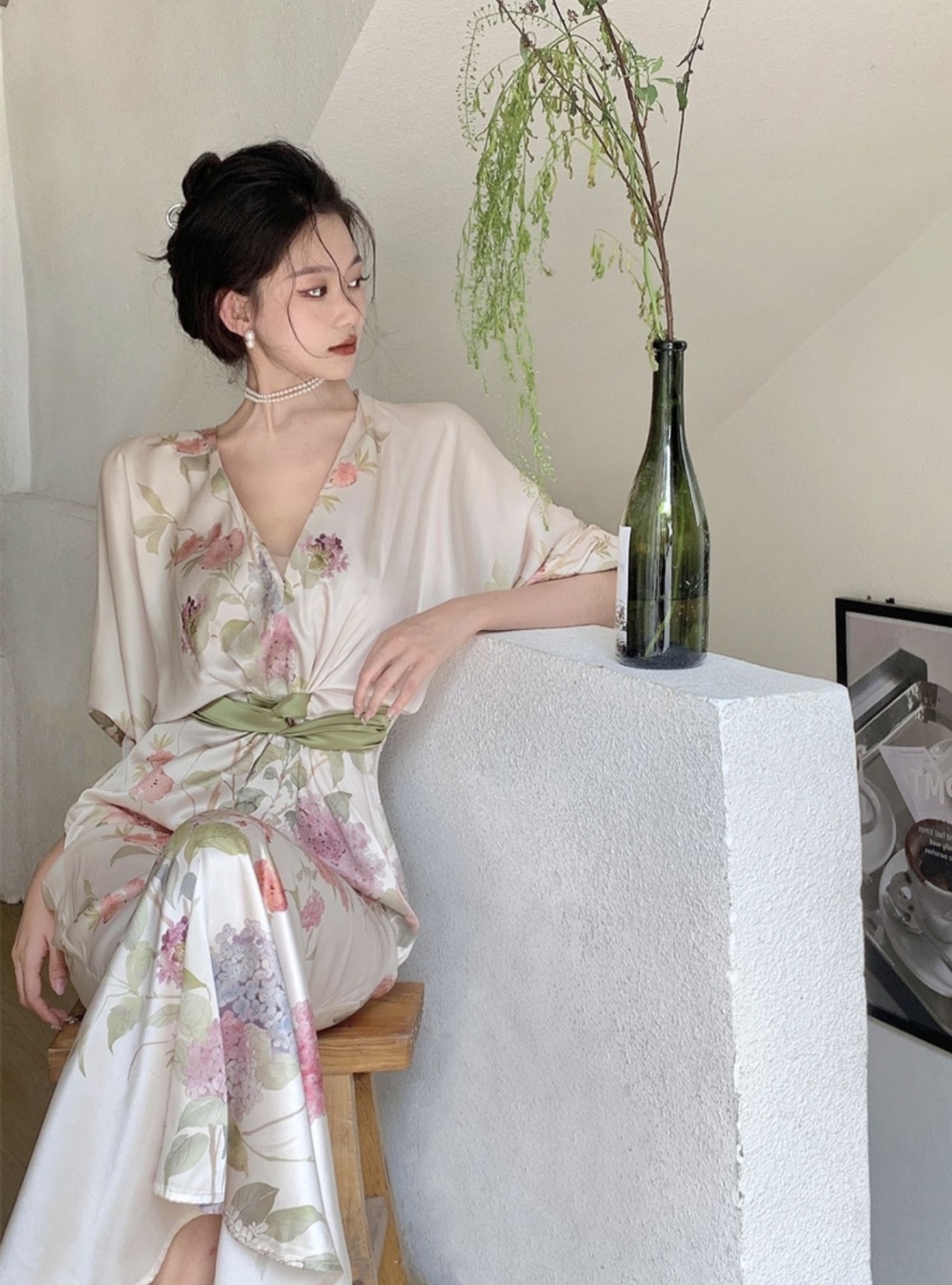 Vacation light luxury dress niche formal dress