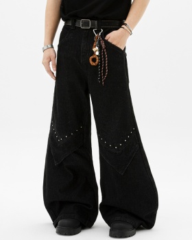 Autumn and winter retro long pants large yard pants