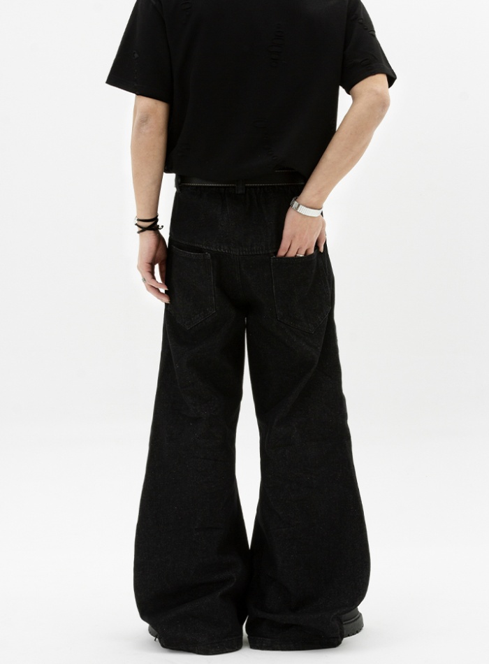 Autumn and winter retro long pants large yard pants