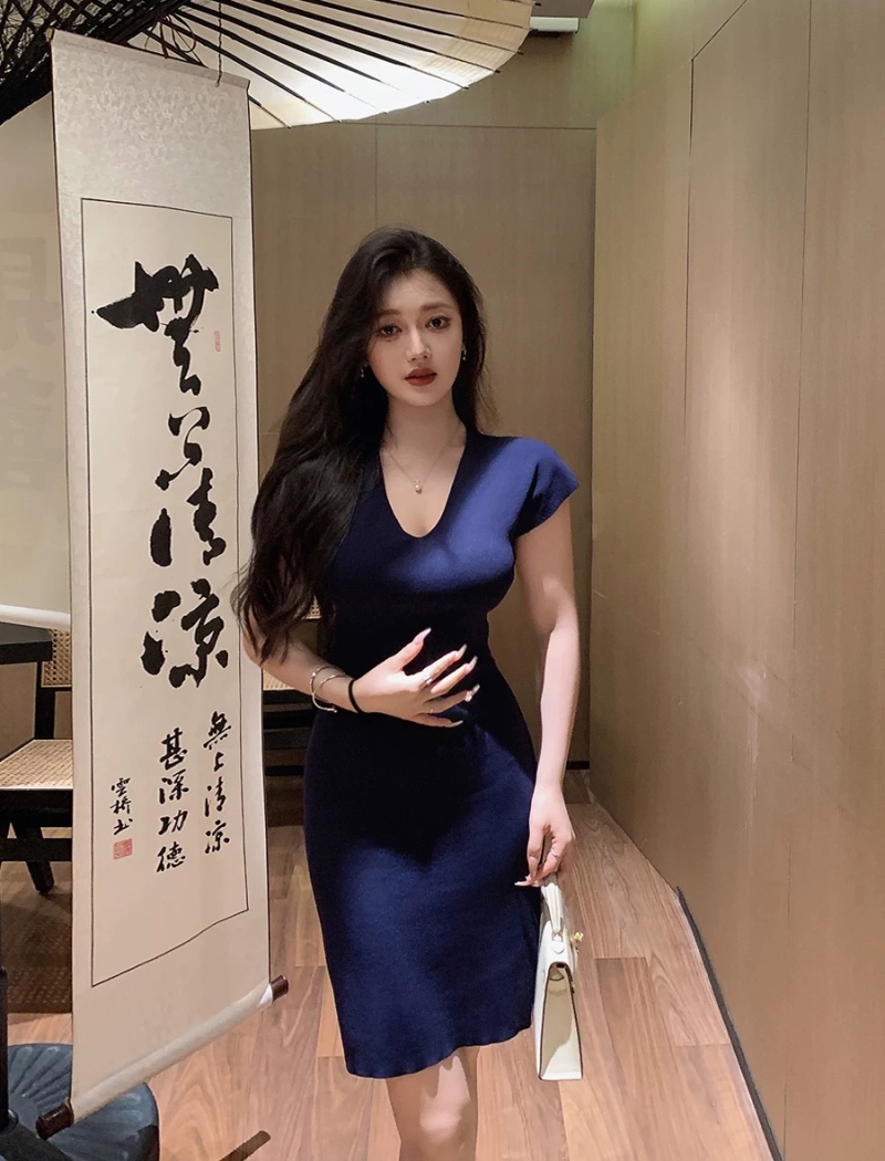 Package hip France style dress for women