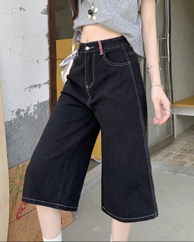 American style summer shorts black five pants