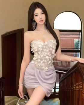 Spicegirl package hip corset short short skirt a set
