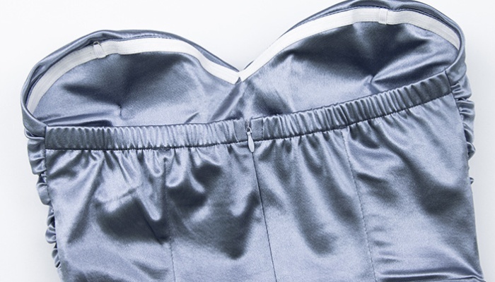 Package hip folds dress wrapped chest nightclub T-back
