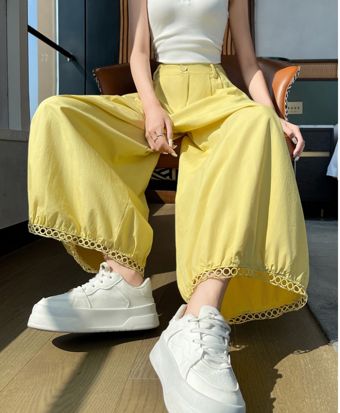 Loose Casual business suit lace summer bloomers for women