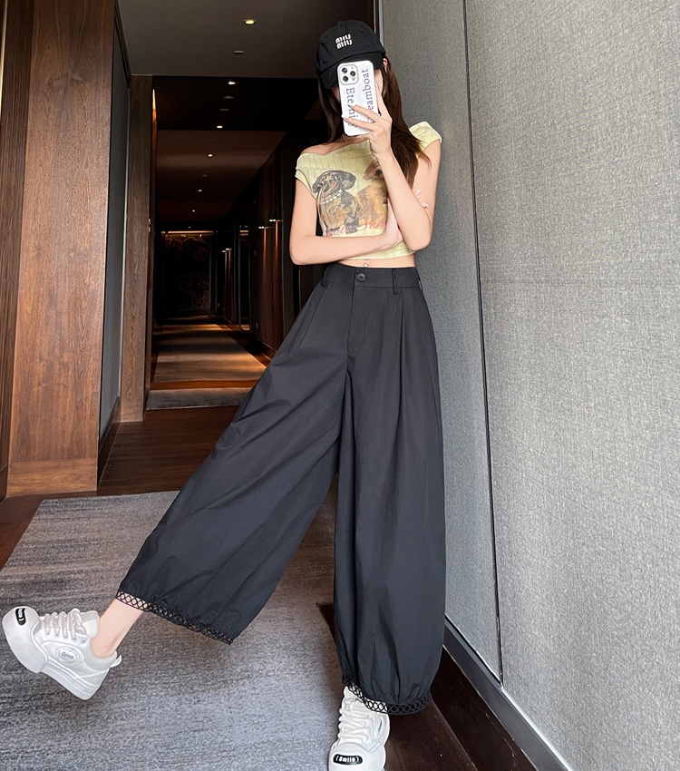 Loose Casual business suit lace summer bloomers for women